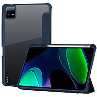 Чехол для Xiaomi Pad 6 / Pad 6 Pro Galeo Hybrid Case with Stylus Holder Navy Blue