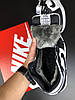 Зимові жіночі чоловічі кросівки Nike Air Jordan 1 Retro Winter Black White Winter Fur Найк Джордан Ретро з хутром, фото 7