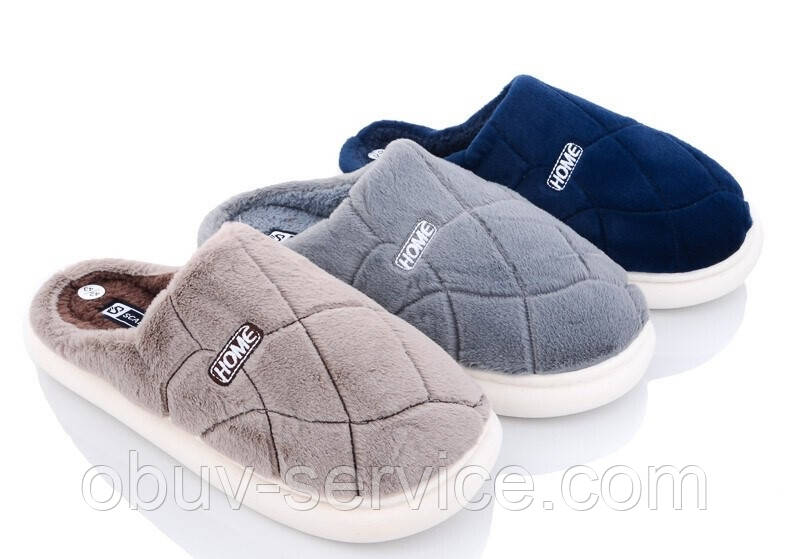 Чоловічі домашні капці Plaazzo 1220 асорті (6 пар 40-45)