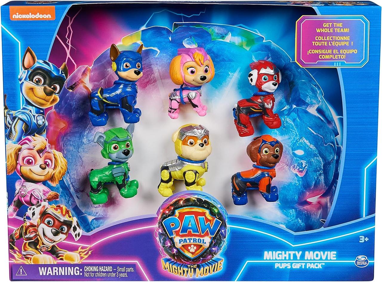 Ігровий набір Щенячий патруль "Мегакіно" Paw Patrol 6 фігурок 6,5 см Spin Master 6067029