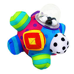 М'яка іграшка - брязкальце Sozzy 210939 17 см, World-of-Toys