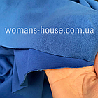 Трикотаж на поларфлісі 410 г/м2 Джинс, фото 2