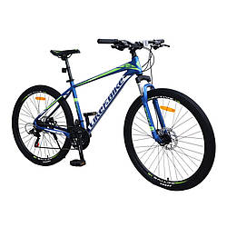 Велосипед дорослий "Active 1.0" LIKE2BIKE A212701 колеса 27,5", синій матовий, алюмінієва рама 18", World-of-Toys