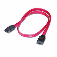 Кабель SATA 0.5 m Atcom (3797) червоний ()