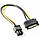 Кабель Molex->6 pin 0.2 m Cablexpert (CC-PSU-SATA) чорний (), фото 6