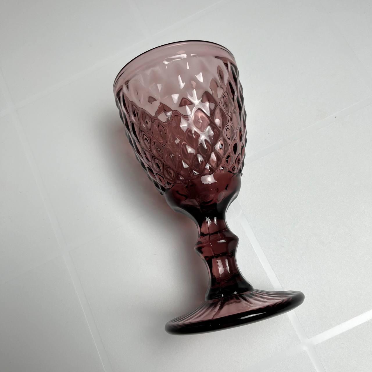 Купить Винтажные бокалы из цветного стекла для вина 6 шт 240 мл ...