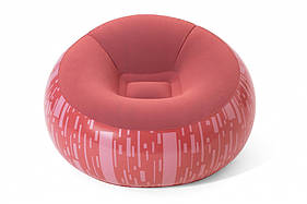 Велюр-крісло надувне BestWay 75052 Світло-червоний, World-of-Toys