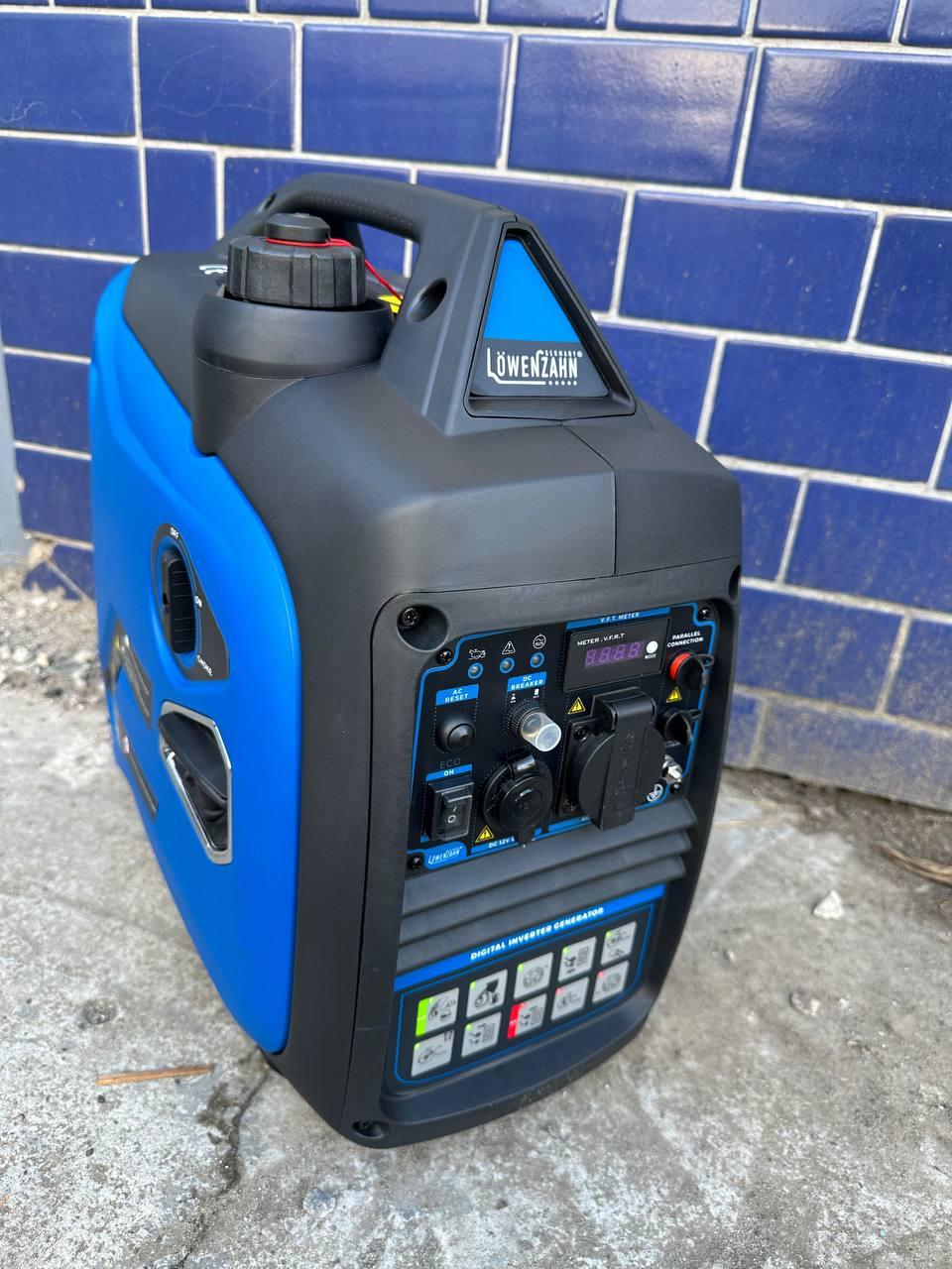 Інверторний бензиновий генератор LoweNzahn LZ2250iS: 1.8 / 2.0 кВт