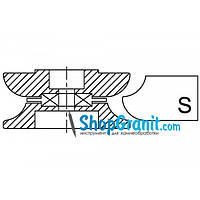 Алмазний профільний ролик для фігурної фаски №2 S30 на камені, граніті, мармурі у нашому інтернет магазині shopgranit.com
