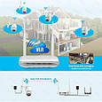 Wi-Fi комплект відеоспостереження Kerui N1008L-WF-KIT 2 камери 4MP. iCSee/XMeye, фото 5
