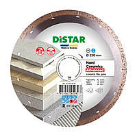 Круг алмазный отрезной Distar 1A1R 230x1,6/1,2x10x25,4 Hard ceramics Advanced -11120528017- Гранит,