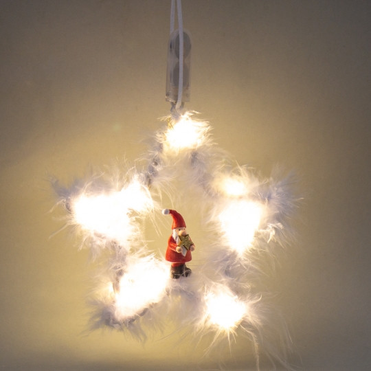 Новорічна іграшка 16 см 6003-036