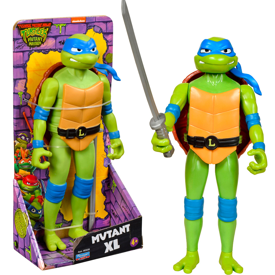 Ігрова фігурка Черепашки-ніндзя Мovie III - Леонардо XL, 24*11*5см (83221), фото 1