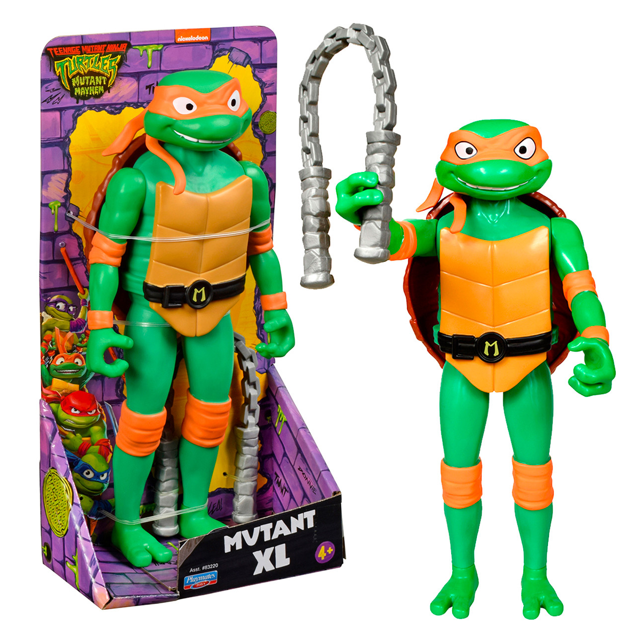 Ігрова фігурка Черепашки-ніндзя Мovie III - Мікеланджело XL 24*11*5см (83223), фото 1