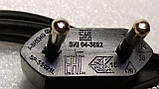 Оригінальний мережний кабель живлення 3903-001118 I-SHENG SP-SS021L 1.485м (2x0.5мм2) (кутова вилка) Б/У, фото 4