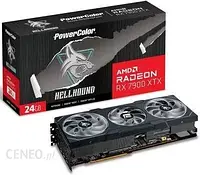 Видеокарта PowerColor Radeon RX 7900 XTX 24GB Hellhound (RX 7900 XTX 24G-L/OC)