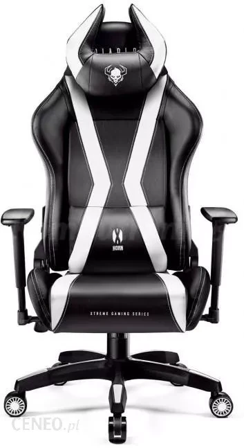Геймерское кресло Diablo X-Horn XL Black/White - фото 3 - id-p1984157727