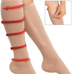 Компресійні Гольфи Zip Sox Зіп Сокс S-M L-XL EL-1198 Jw