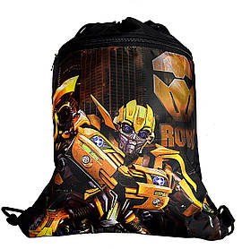 Сумка для змінного взуття "Робот" чорний