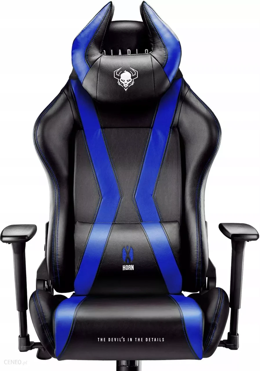Геймерское кресло Diablo X-Horn Large Black/Blue - фото 2 - id-p1984157787