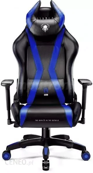 Геймерское кресло Diablo X-Horn Large Black/Blue - фото 3 - id-p1984157787