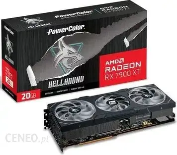 Відеокарта PowerColor Radeon RX 7900 XT 20GB Hellhound (RX 7900 XT 20G-L/OC)