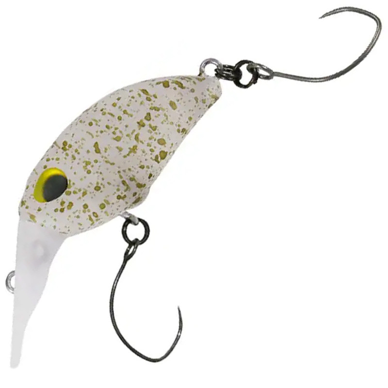 Воблер ValkeIn Kuga FMR 30mm 2.5g M075 Matt Green Splash Glow, фото 1