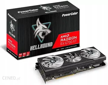 Відеокарта PowerColor Radeon RX 6700 XT Hellhound 12GB (AXRX 6700XT 12GBD6-3DHL)