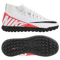 Сороконіжки дитячі Nike JR Mercurial SUPERFLY 9 CLUB TF DJ5954-600, Білий, Розмір (EU) — 38