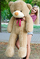 Плюшевий ведмедик в подарунок, Красивый большой плюшевый медведь для девушки и для детей 180 см