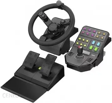 Комплект (кермо, педалі), панель приладів Logitech G Heavy Equipment Bundle Farm Sim Controller (945-000062)