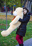 Якісний середній плюшевий ведмедик у подарунок дівчині та для дітей 120 см, фото 3