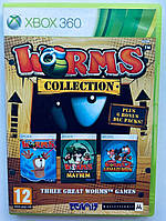 Worms Collection, Б/У, английская версия - диск для Xbox 360