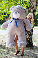 Большой серый мишка 200 см подарок девушке на 14 февраля и день рождения, плюшевый игрушечный медведь 2м