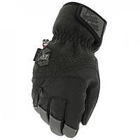 Зимние тактические перчатки Mechanix Coldwork WindShell Черный с серым M VCT