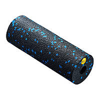 Массажный ролик Mini Foam Roller 4FIZJO 4FJ0035, 15 x 5.3 см, Black/Blue, World-of-Toys
