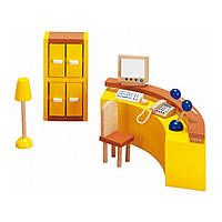 Набор для кукол Мебель для офиса Ресепшин goki 51696G, World-of-Toys