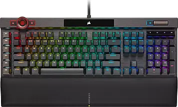 Клавіатура Corsair K100 RGB Optical Mechanical Gaming Keyboard Black (CH-912A01A-NA)