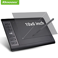 Графический планшет 10Moons G10 (1060 Plus+) для рисования