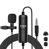 Микрофон петличный для камер и телефонов SYNCO Lav-S6E