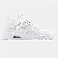 Nike Air Jordan 4 Full White кроссовки и кеды хорошее качество Размер 43