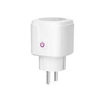 Умная WIFI розетка Aubess 20А Smart Plug с энергометром, вай фай розетка, Smart Life / Tuya