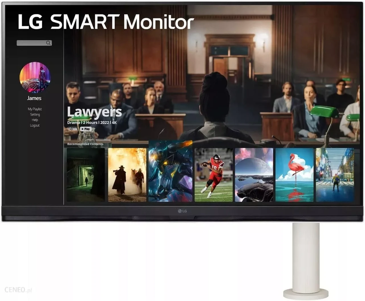 Монітор LG 32SQ780S-W, фото 1