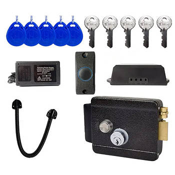 Комплект електромеханічний замок для внутрішньої установки