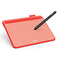 Графический планшет для рисования UGEE S640 Красный