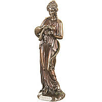 Статуэтка коллекционная Veronese Гигея Богиня здоровья 28 см 77003 бронзовое покрытие
