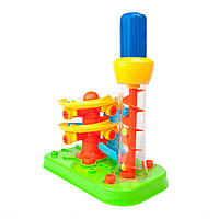 Детский конструктор Горка-спираль Edu-Toys JS022 с инструментами, World-of-Toys