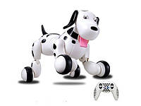Робот-собака на радиоуправлении HappyCow Smart Dog HC-777-338p Черный, World-of-Toys