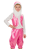 Карнавальный костюм Гном (розовый)