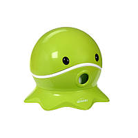 Детский горшок QCBABY Осьминог зеленый QC9906green, World-of-Toys